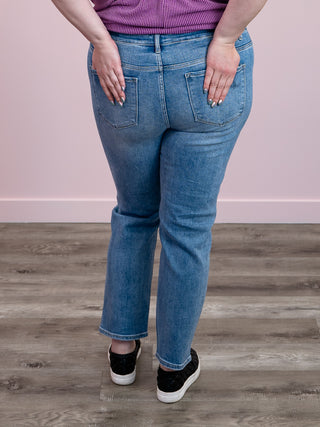 *FINAL SALE* Risen Jeans | Mid Rise | Mid Wash Relaxed Skinny | Murray