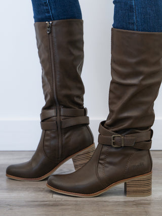 *FINAL SALE* Blowfish Binda | Tall Boot | Tobacco