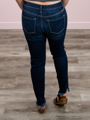 KanCan Jeans | High Rise | Dark Wash Ankle Skinny | Porter