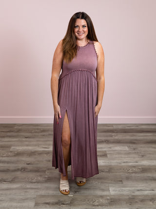 *FINAL SALE* Martina Maxi Dress | Burgundy