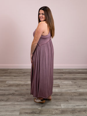 Martina Maxi Dress | Burgundy