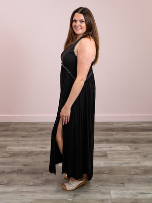 Martina Maxi Dress | Black