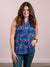 Selena Floral Tank | Royal Multi