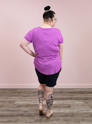 *NEW* Celeste Basic Tee | Purple