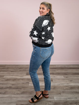 Outer Space Cardigan | Black