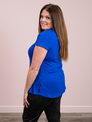 Allison Tee | Royal Blue