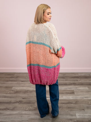 As Right As Rain Cardigan | Citrus & Magenta