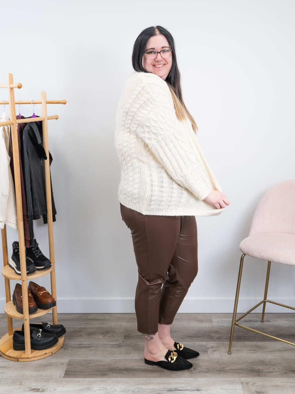 Cream button up clearance cardigan