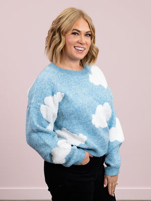 *NEW* Cloud Sweater | Blue