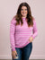 *NEW* Chloe Striped Pullover Sweater | Pink & White