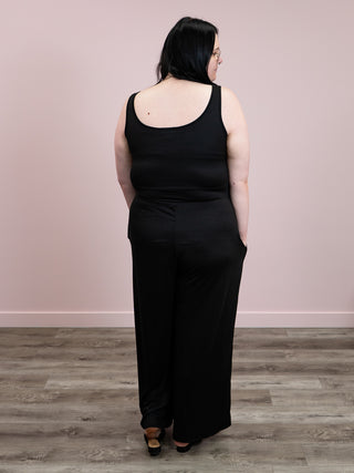 *FINAL SALE* Nadia Tank Jumpsuit | Black