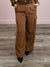 *NEW* DEX | Catriona Wide Leg Cargo Trouser | Glazed Ginger