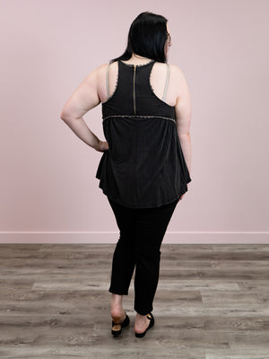 *NEW* Lucille Babydoll Top | Black