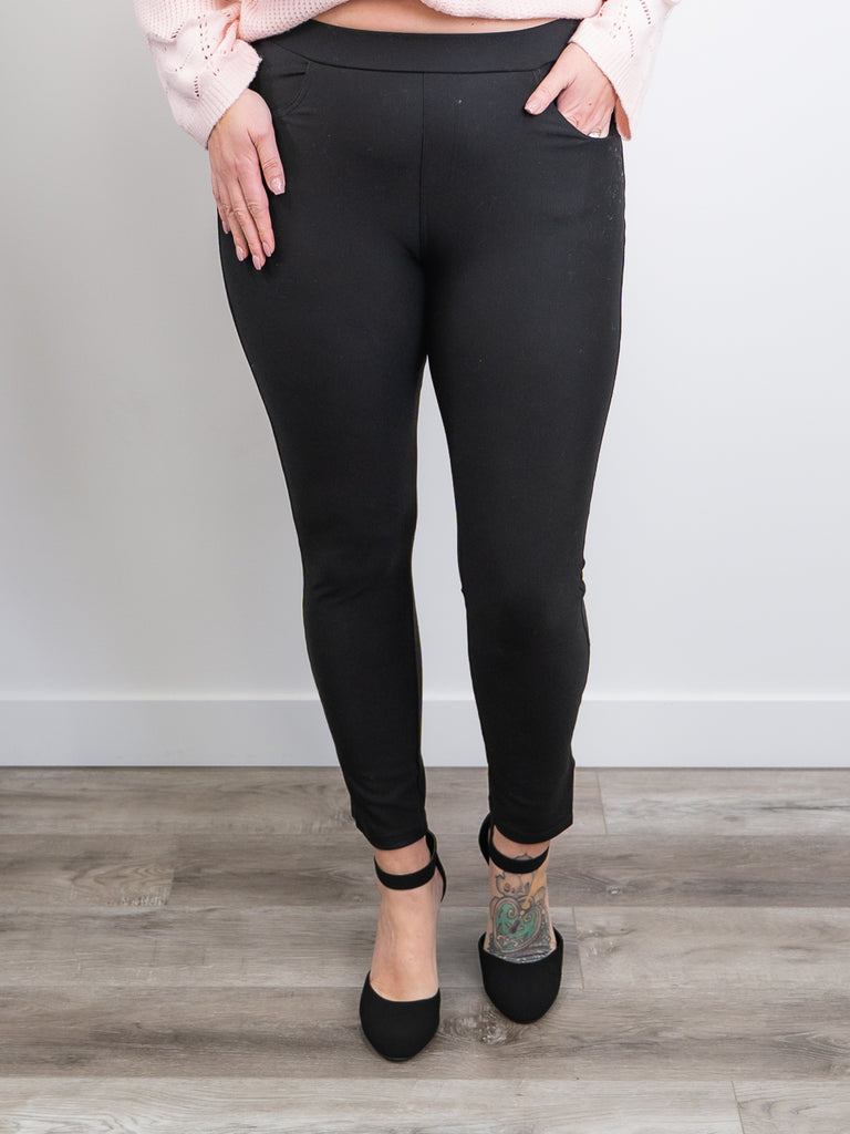 The Office Work Pant | Black