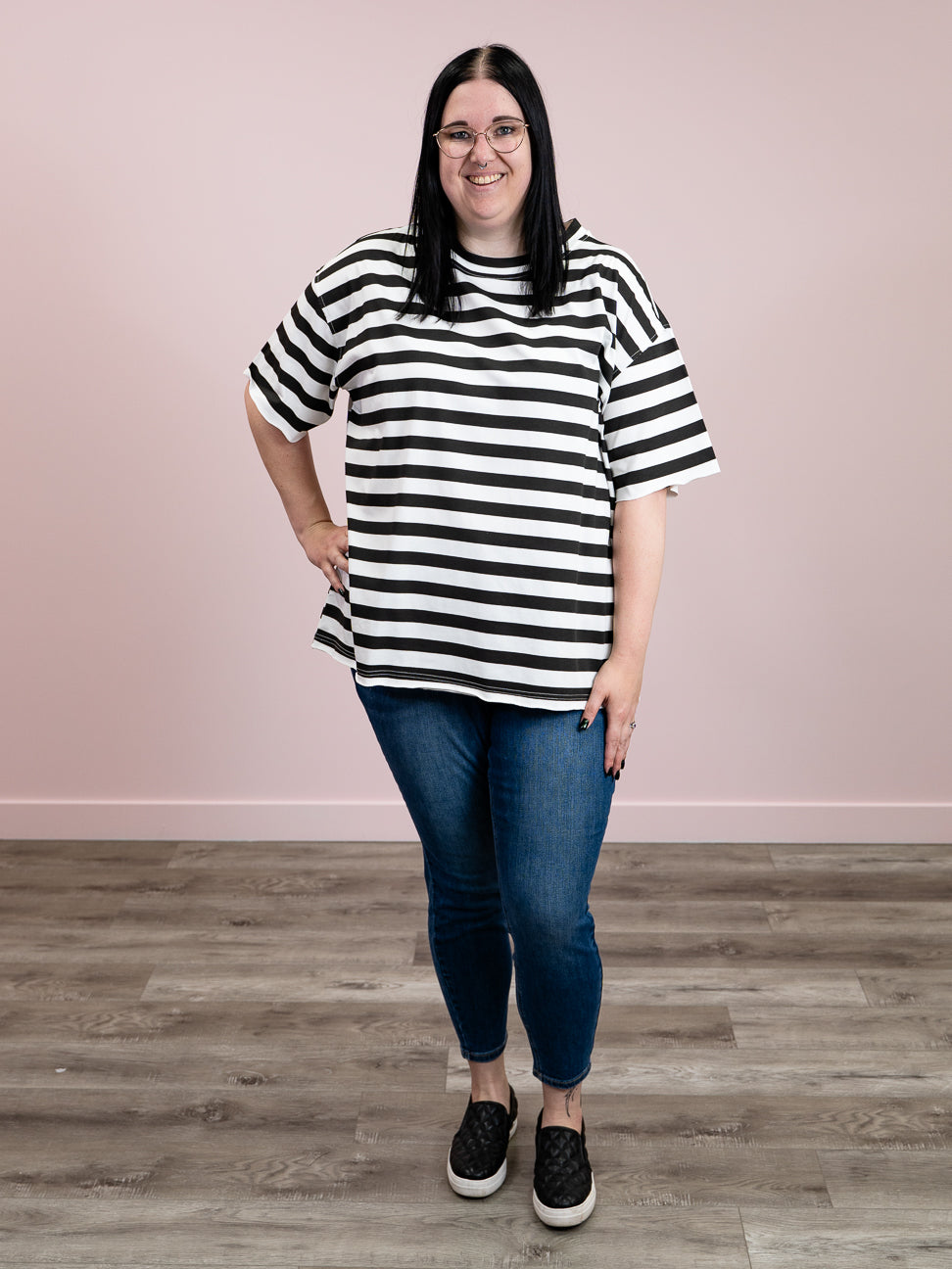 *NEW* Ampersand | Boyfriend Tee | Seeing Stripes