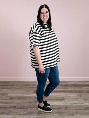 *NEW* Ampersand | Boyfriend Tee | Seeing Stripes