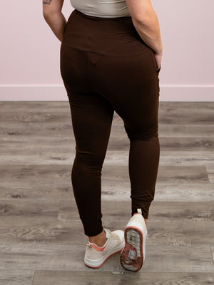 *NEW* Shirley | Haley Jogger | Brown