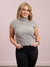 *NEW* Kaylee Sleeveless Turtleneck | Grey