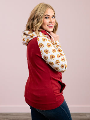 *NEW* Ampersand | Doublehood Sweatshirt | Red My Mind