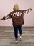 *NEW* Be Yourself Oversized Sweatshirt | Brown