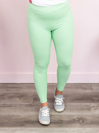 *FINAL SALE* Lily Yoga Pant | Pistachio