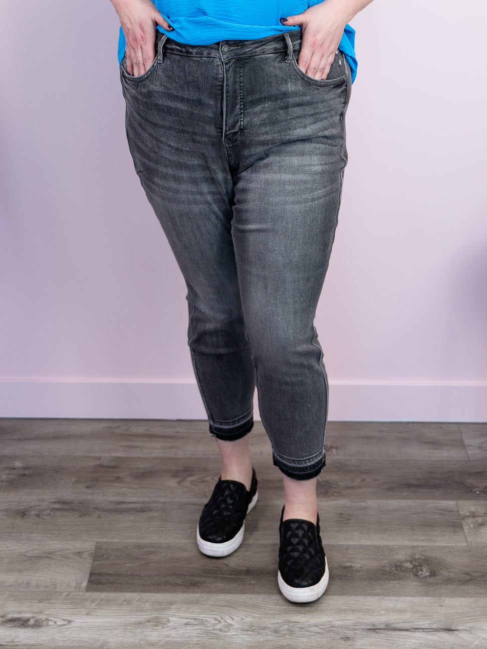 Judy Blue Cobalt Blue Tummy Control Skinny Jeans – Really Roxie