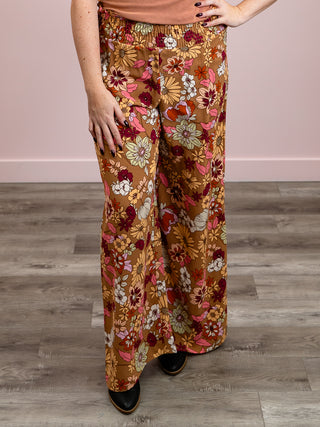 Presley Palazzo Pants | Boho Floral