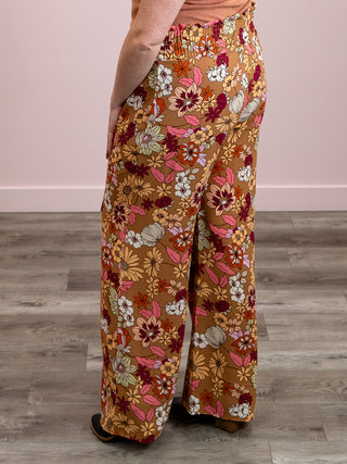 Presley Palazzo Pants | Boho Floral