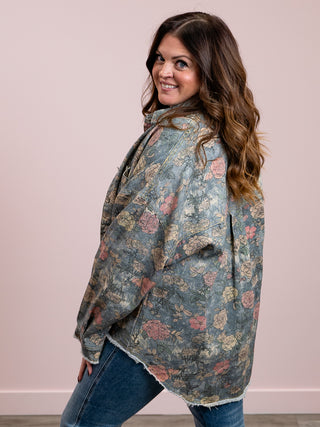 *NEW* Always You Twill Jacket | Denim Multi