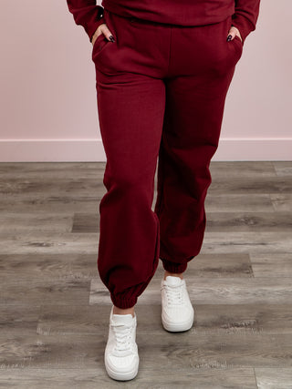 *NEW* Ampersand | Never Better Joggers | Wine