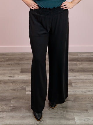 *FINAL SALE* Presley Palazzo Pants | Black