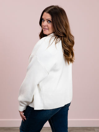 Better Half Boyfriend Cardigan | Ivory