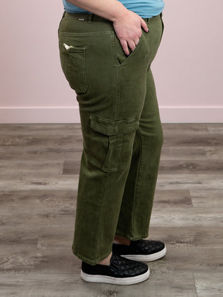 *FINAL SALE* Risen Jeans | High Rise | MOSS Cargo Pants | Dax