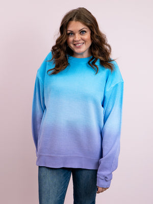 Ready To Wear Sweatshirt | Purple & Blue