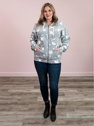 Ampersand | University Fullzip Sweatshirt | Cuddle Up Cutie