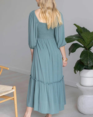 Grace & Lace | Destination Maxi Dress | Mineral Blue