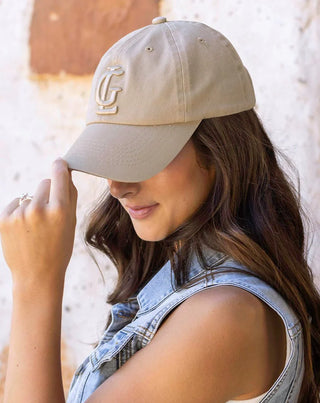 *FINAL SALE* Grace & Lace | Baseball Cap | Khaki