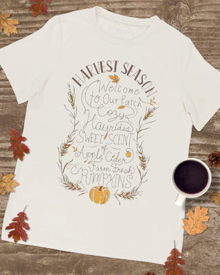 *FINAL SALE* Grace & Lace | Girlfriend Fit Graphic Tee | Harvest Season