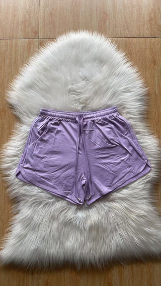 PREORDER Shirley | Lounge Short | Solid Lavender - SHIPPING LATE APRIL