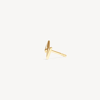 *NEW* Hillberg & Berk | Mini Metal Lightning Stud Earring | SINGLE