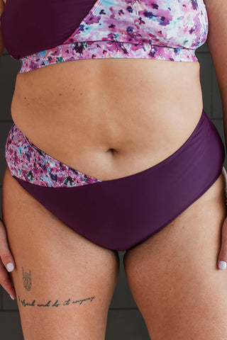 *FINAL SALE* Near To Paradise | Swim BOTTOM | Plum Floral