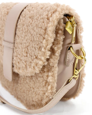 *FINAL SALE* Grace & Lace | Sherpa Purse | Camel