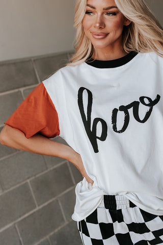 Ampersand | Boyfriend Tee | Hey Boo-tiful