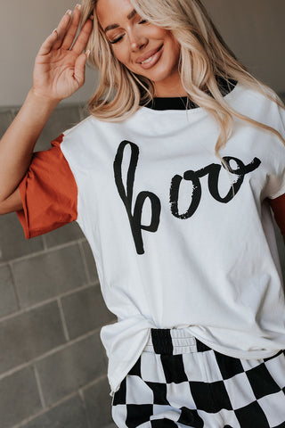 Ampersand | Boyfriend Tee | Hey Boo-tiful